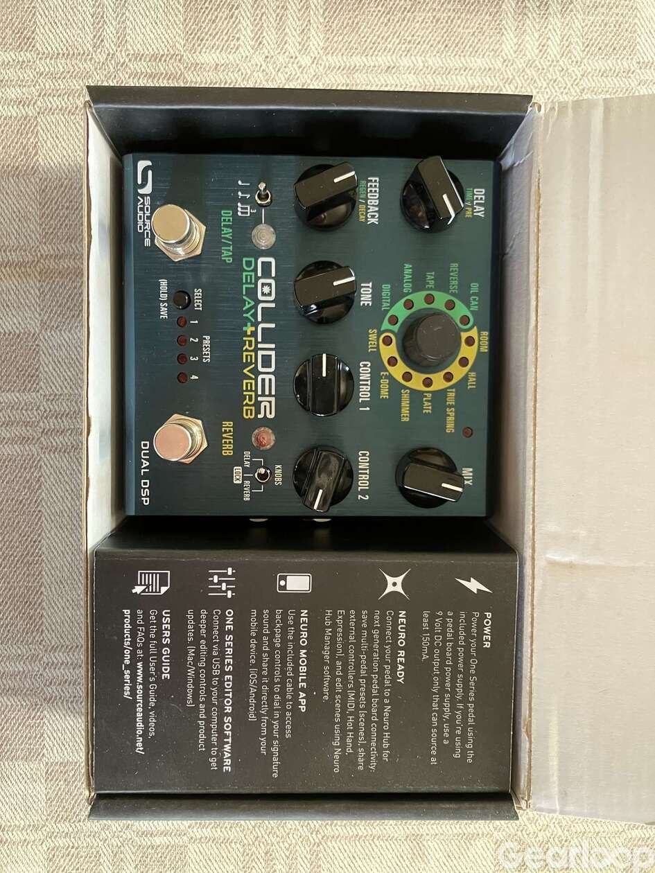 SOURCE AUDIO 　Collider Source Audio Collider Delay + Reverb - Delay, Reverb - Pedaltown