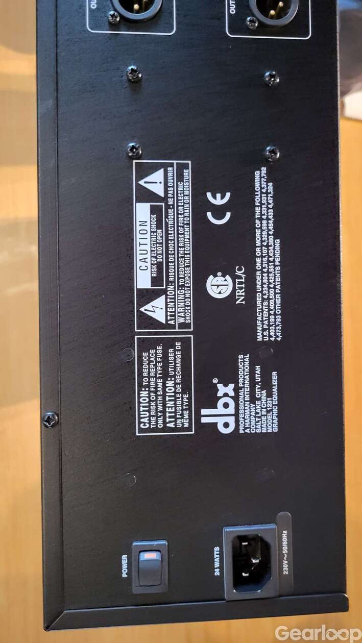 DBX EQUALIZER 1231 - bild 3