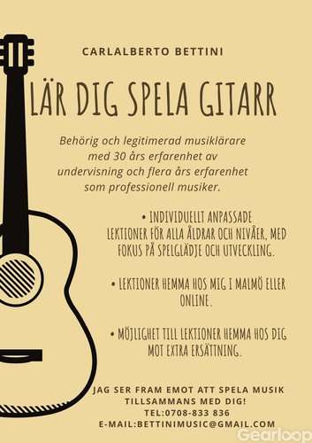 Gitarrlektioner
