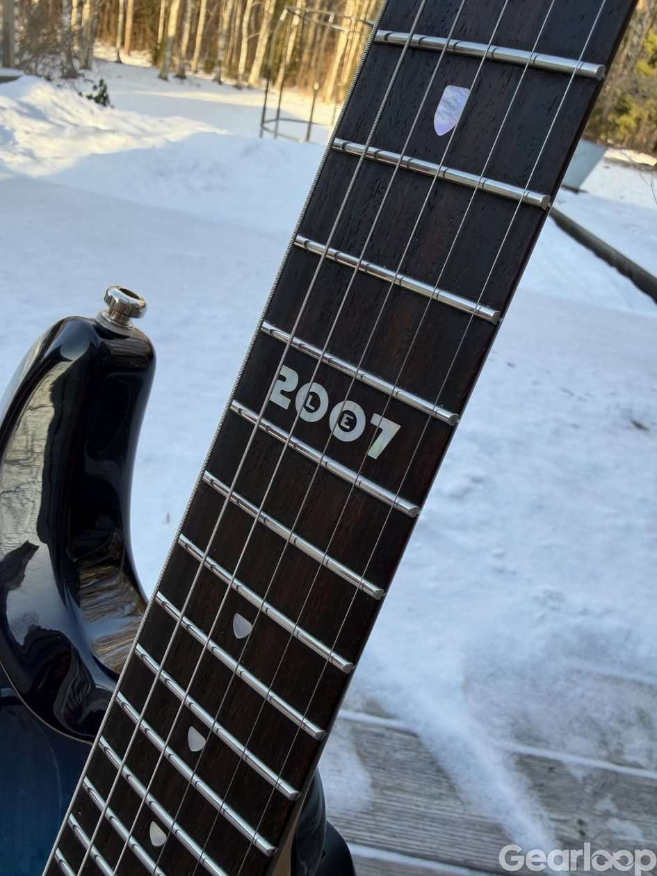 Music Man Ernie Ball Jp6 LE 2007 Blue Dawn - bild 3