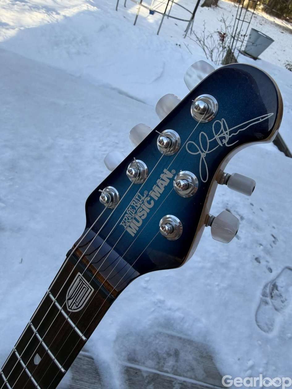 Music Man Ernie Ball Jp6 LE 2007 Blue Dawn - bild 4