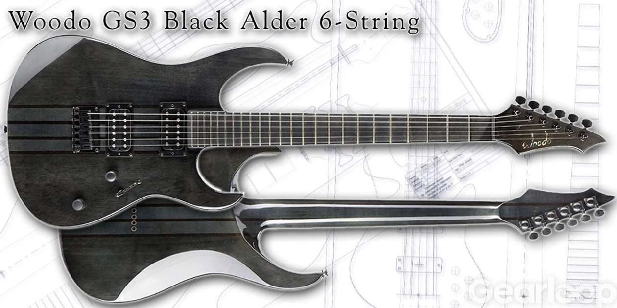 Woodo GS3 Black Alder 6-String - bild 2