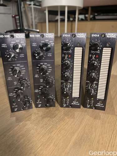 Lindell Audio Mid-500 och Evo-6