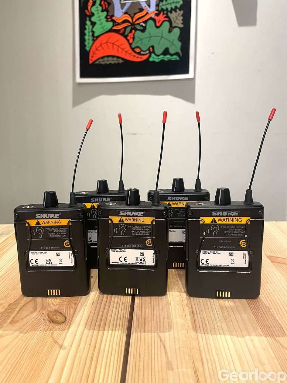 4st Shure PSM 300, Shure PA411 Combiner - bild 4