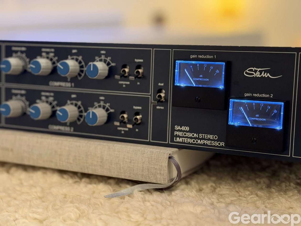 Stam Audio SA-609 – Precision Stereo Limiter/Compressor - bild 5