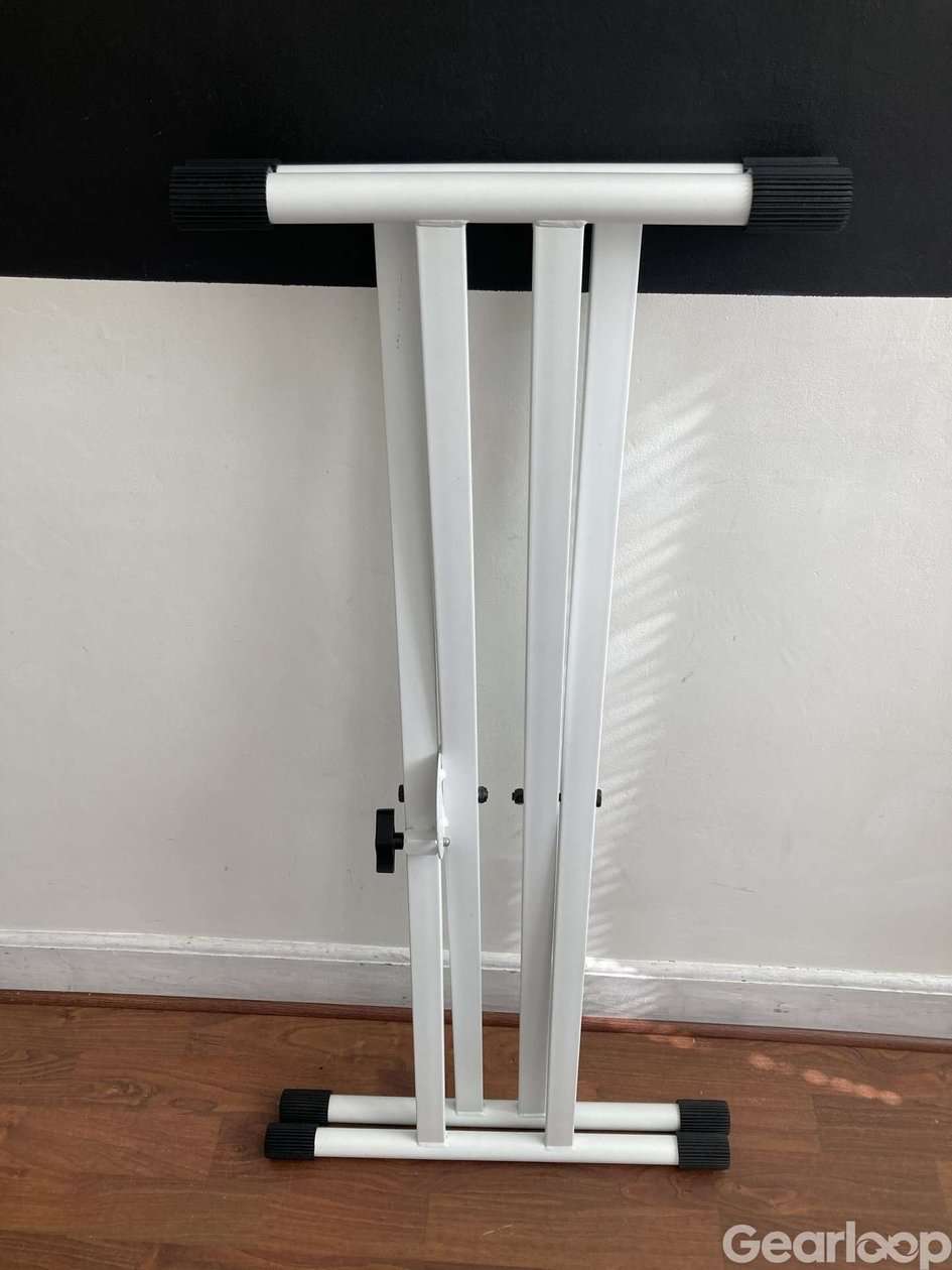 Millenium KS-1010 White keyboardstativ - bild 2