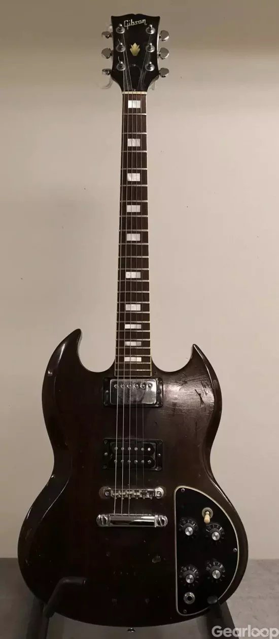 Fender Stratocaster 1979 (allt original) mot Gibson SG 70-talare - bild 2