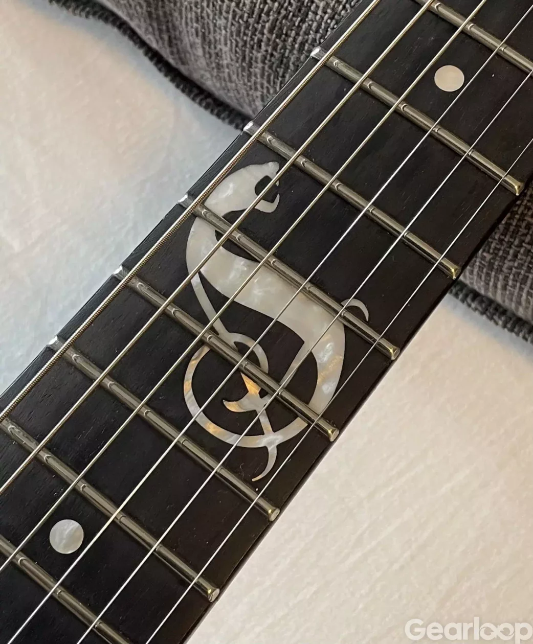 ESP LTD Snakebyte Black Satin - bild 3