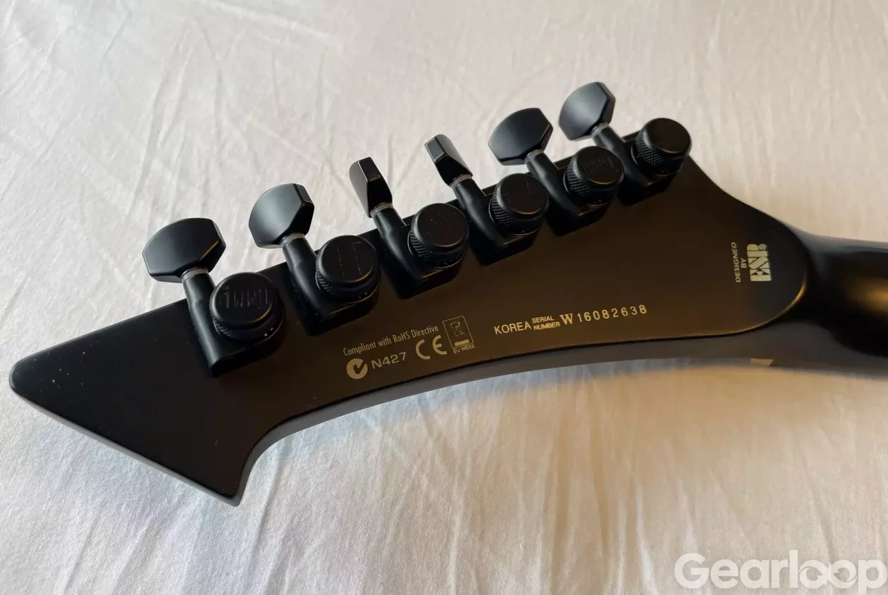 ESP LTD Snakebyte Black Satin - bild 5