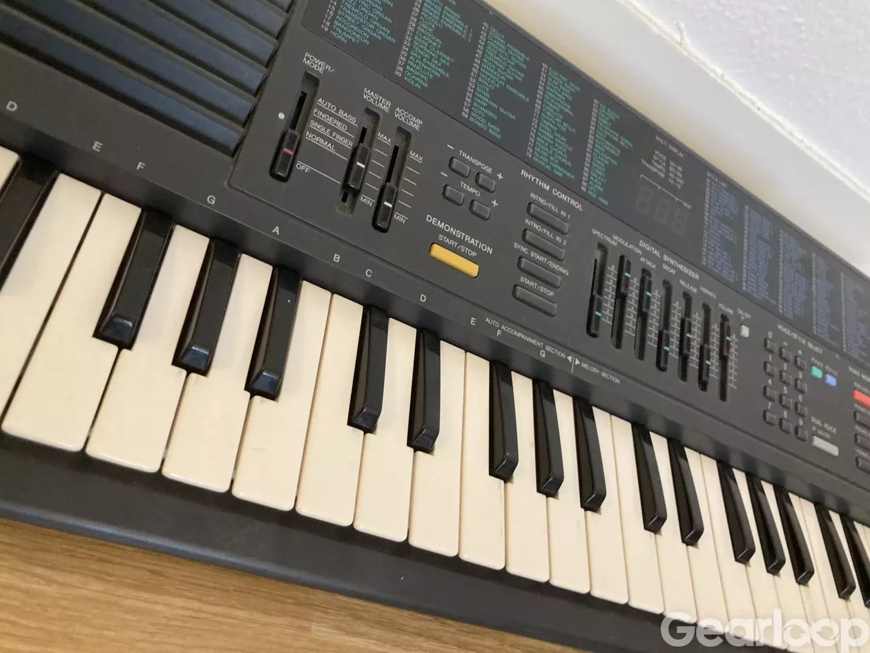 Yamaha PSS-380 fmsynt - bild 2