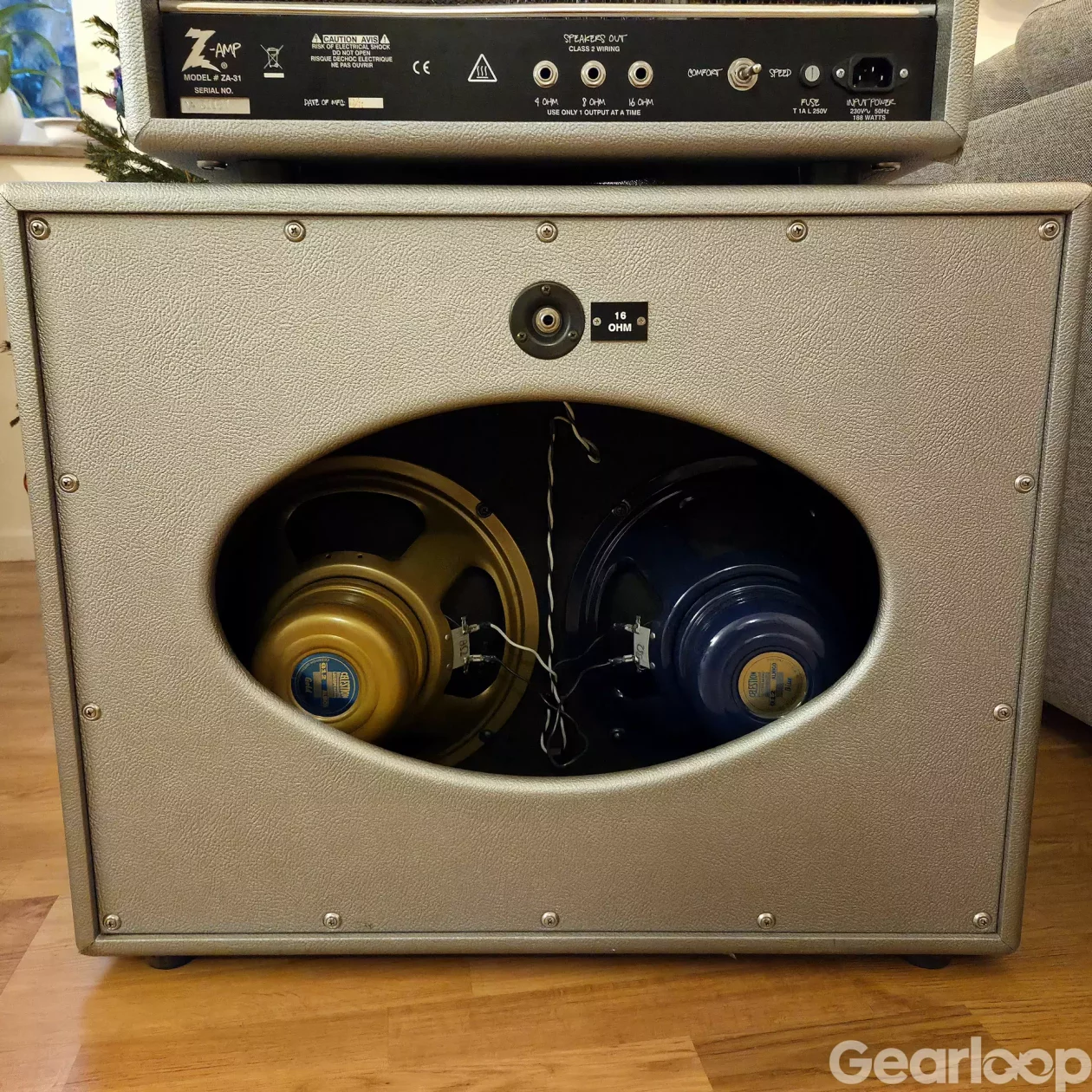 Dr. Z Z Wreck topp m. 2x12 låda (Ken Fischer, Brad Paisley) - bild 2