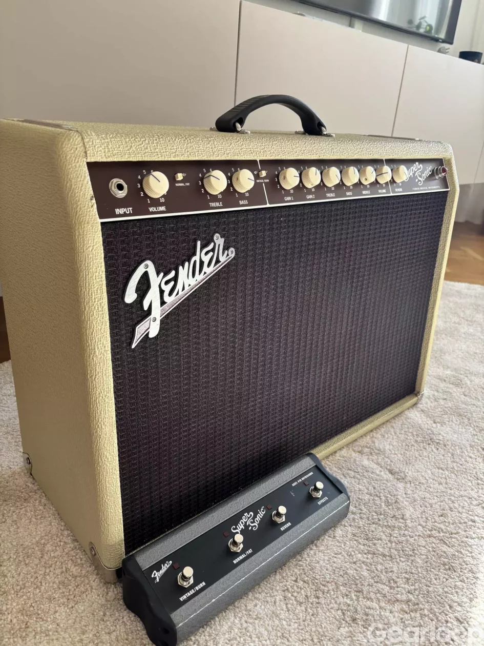 Fender Super Sonic 22W combo Blonde - bild 2