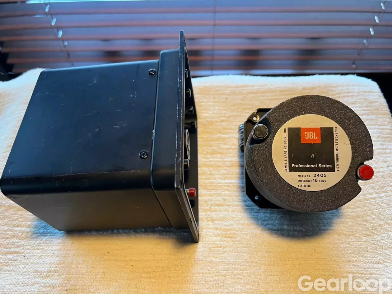 JBL 2405 16 ohm / JBL LX5 Crossover - bild 2