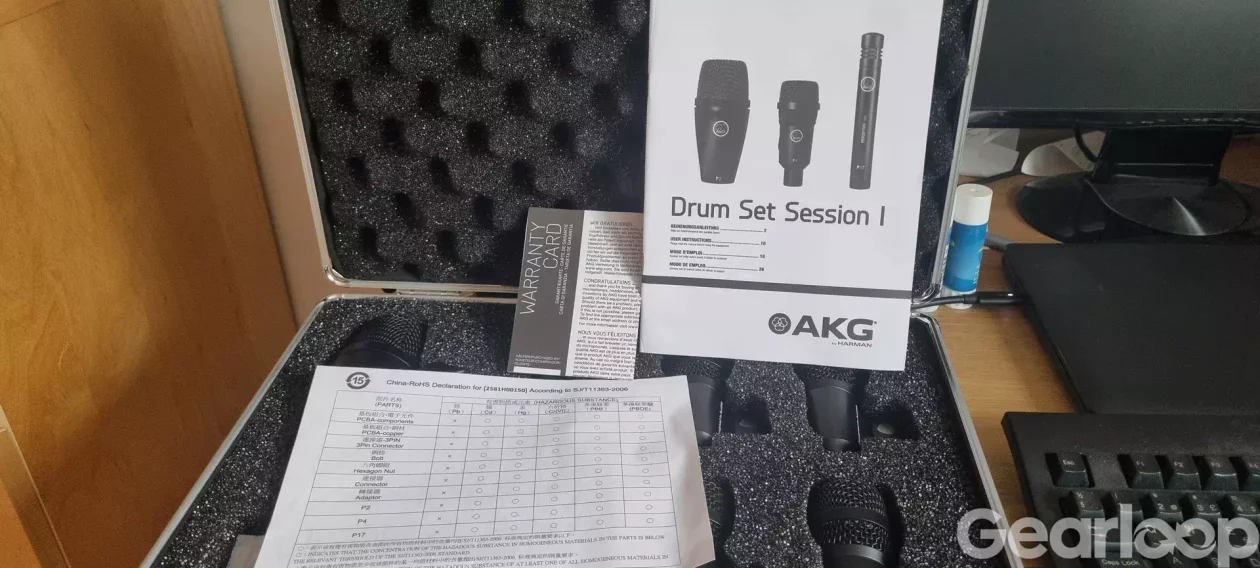 AKG Drum Set session I - bild 2