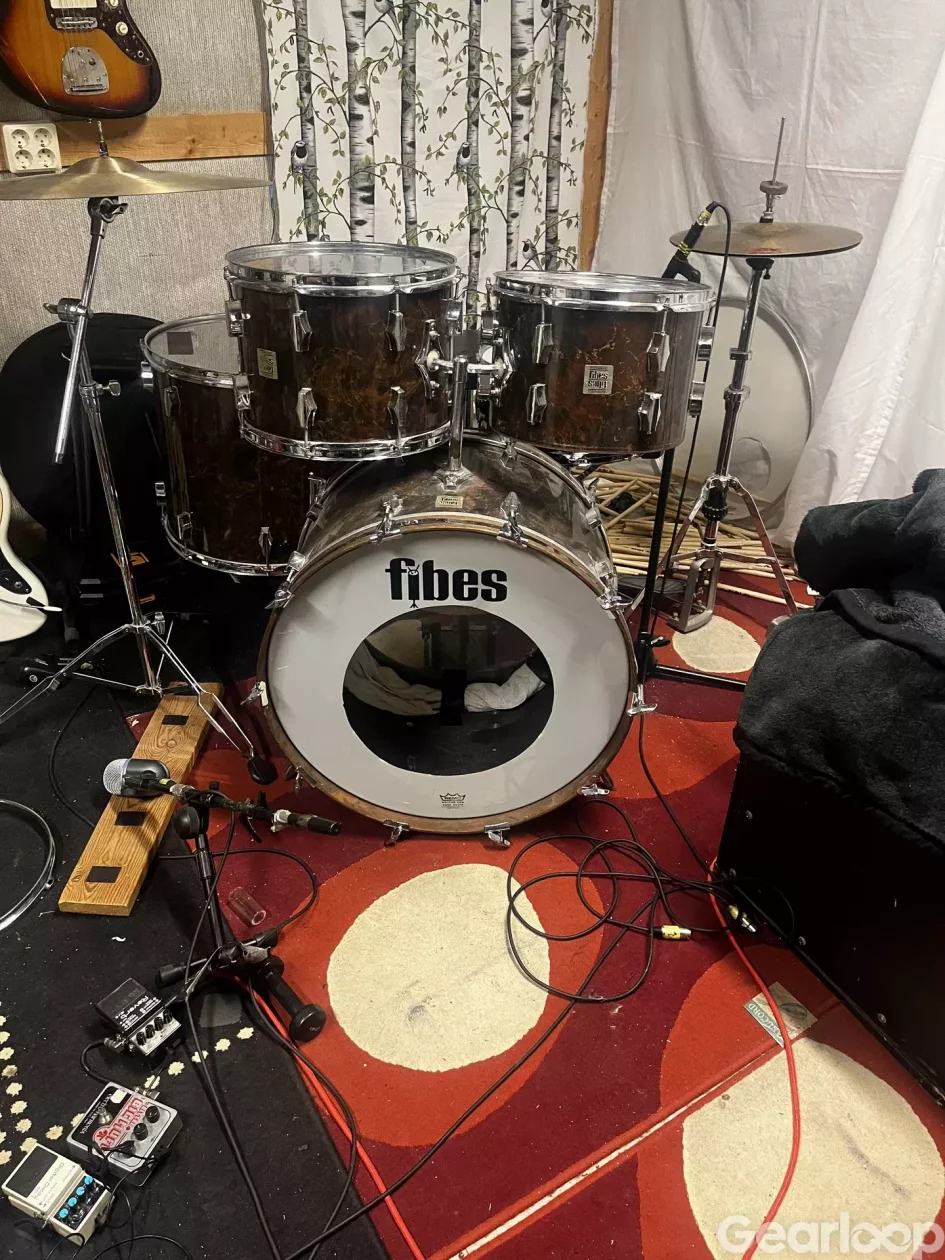 Fibes fiberglass trummor - bild 2