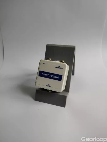 Egenbyggd omkopplingspedal (2a bilden visar ex på användning)