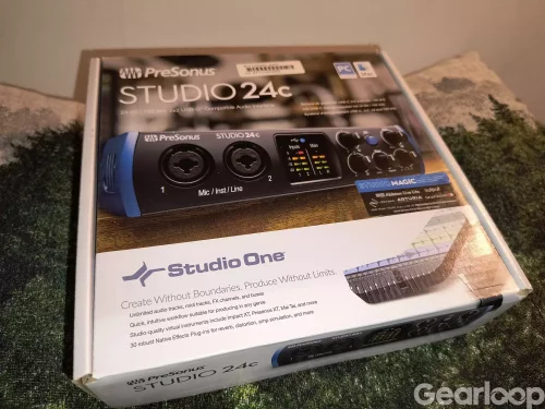 Presonus STUDIO 24c oanvänd / oregistrerad med Studio One