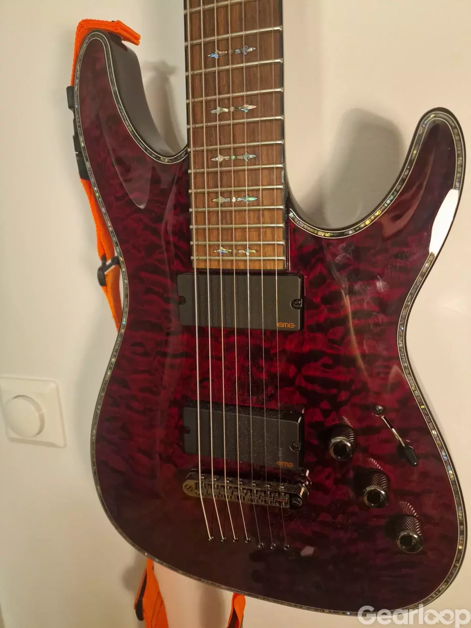 Schecter C-7 Hellraiser BCH - bild 2