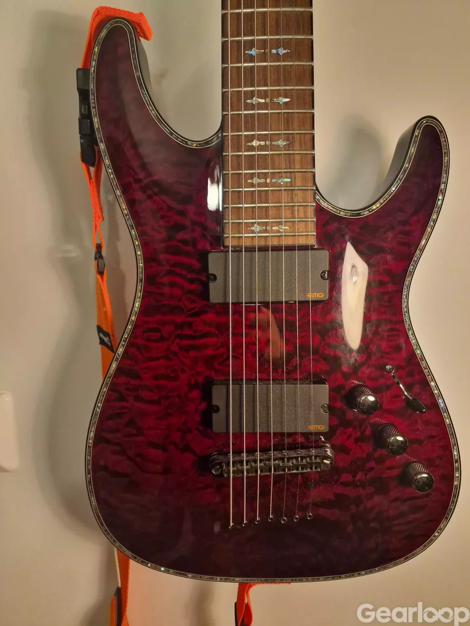 Schecter C-7 Hellraiser BCH - bild 3