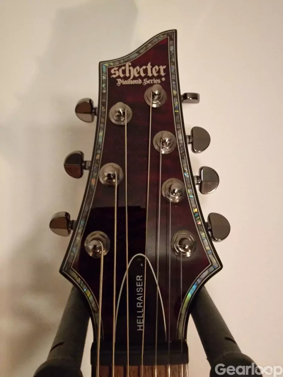 Schecter C-7 Hellraiser BCH - bild 4