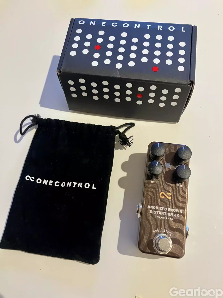 One Control Anodized Brown Distortion 4k - bild 2