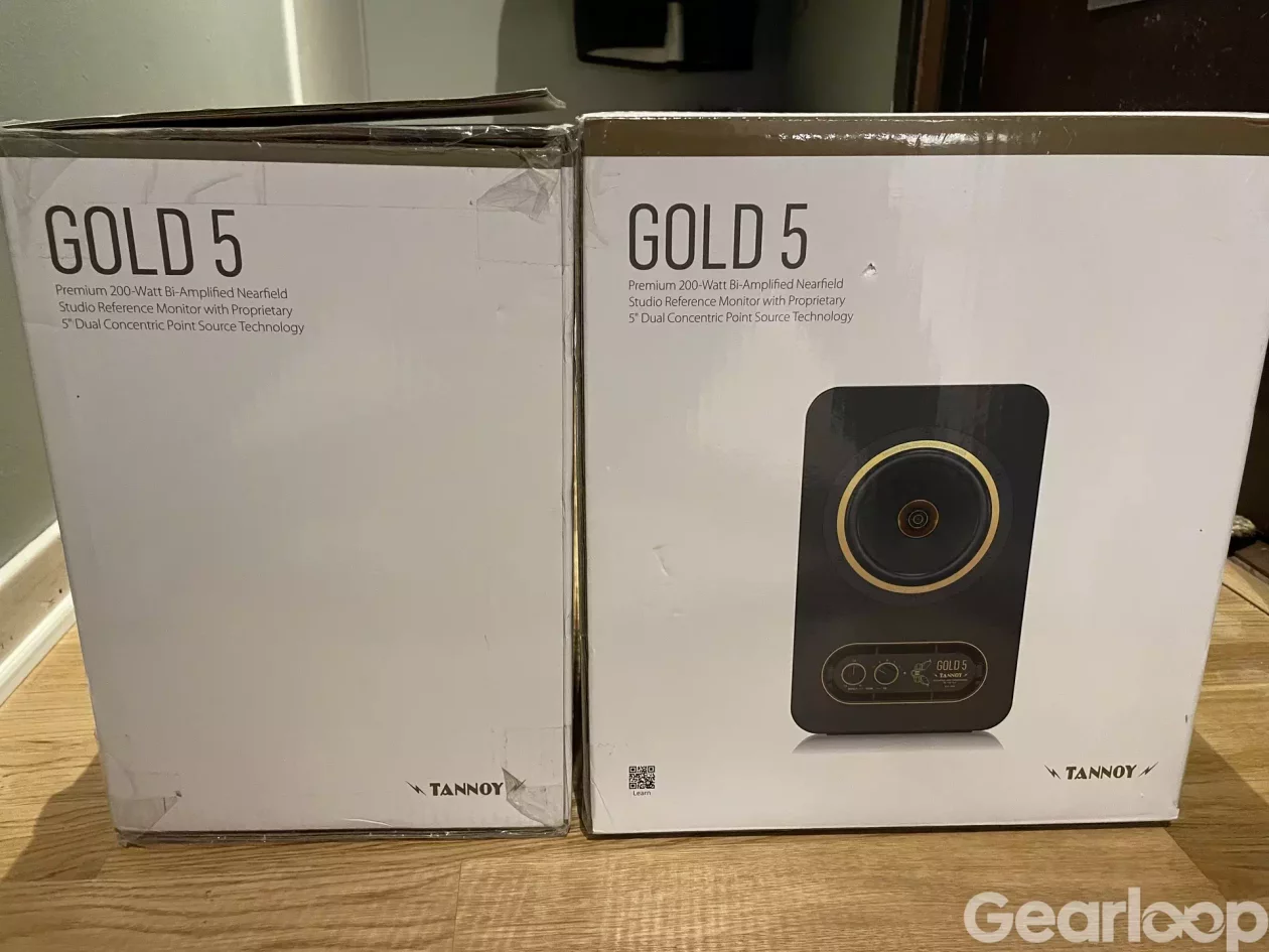 Tannoy Gold 5 Studiomonitorer - bild 4