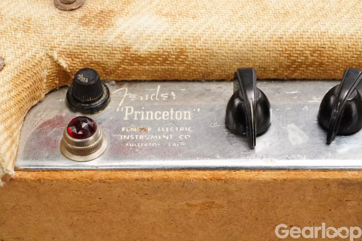 Fender Princeton TV Front Tweed 1951 4-Watt 1x8" Combo - bild 4