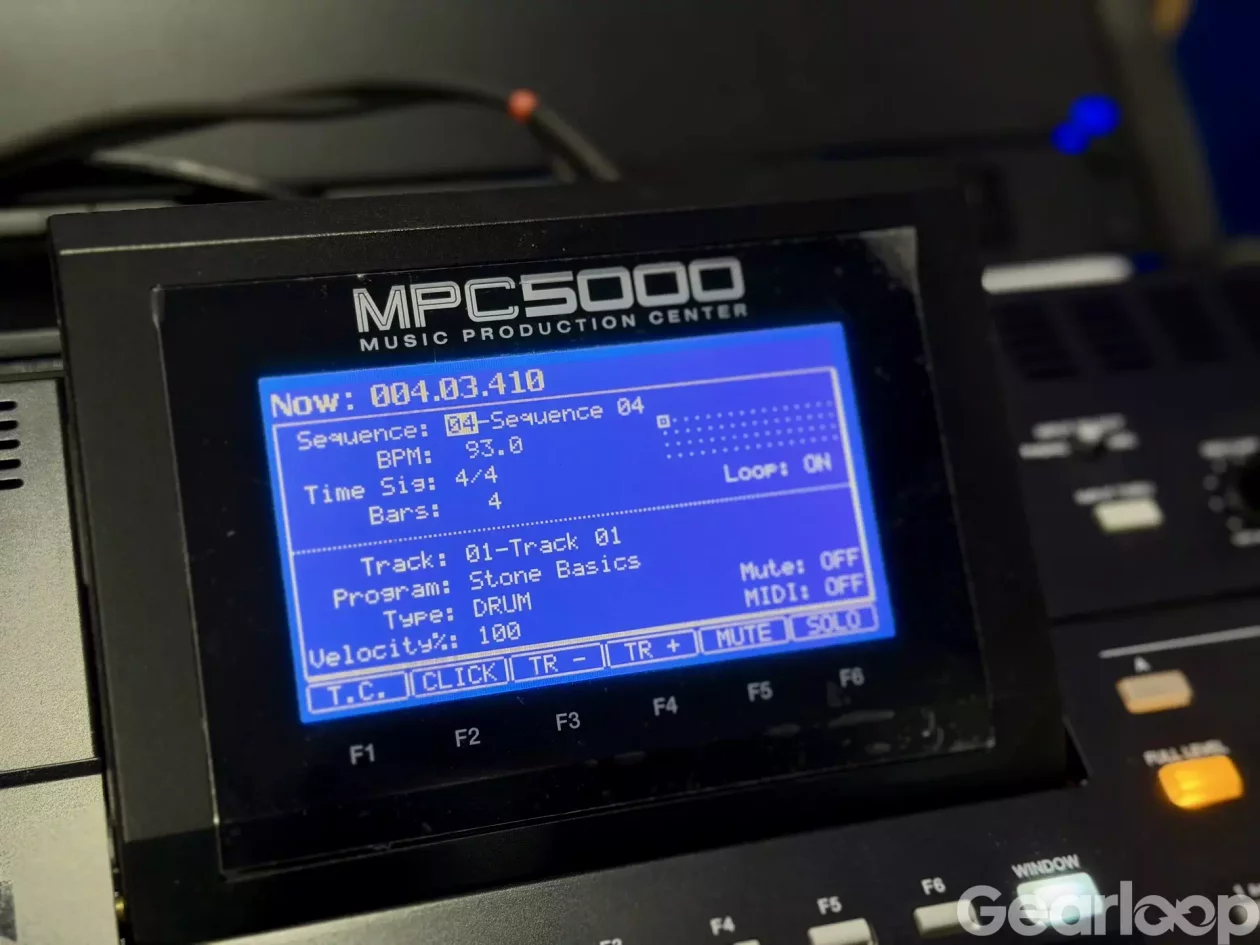 Akai MPC 5000 - bild 4