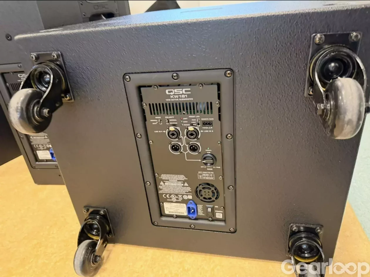 QSC KW153 och KW181 Aktiv Pa-paket - bild 3