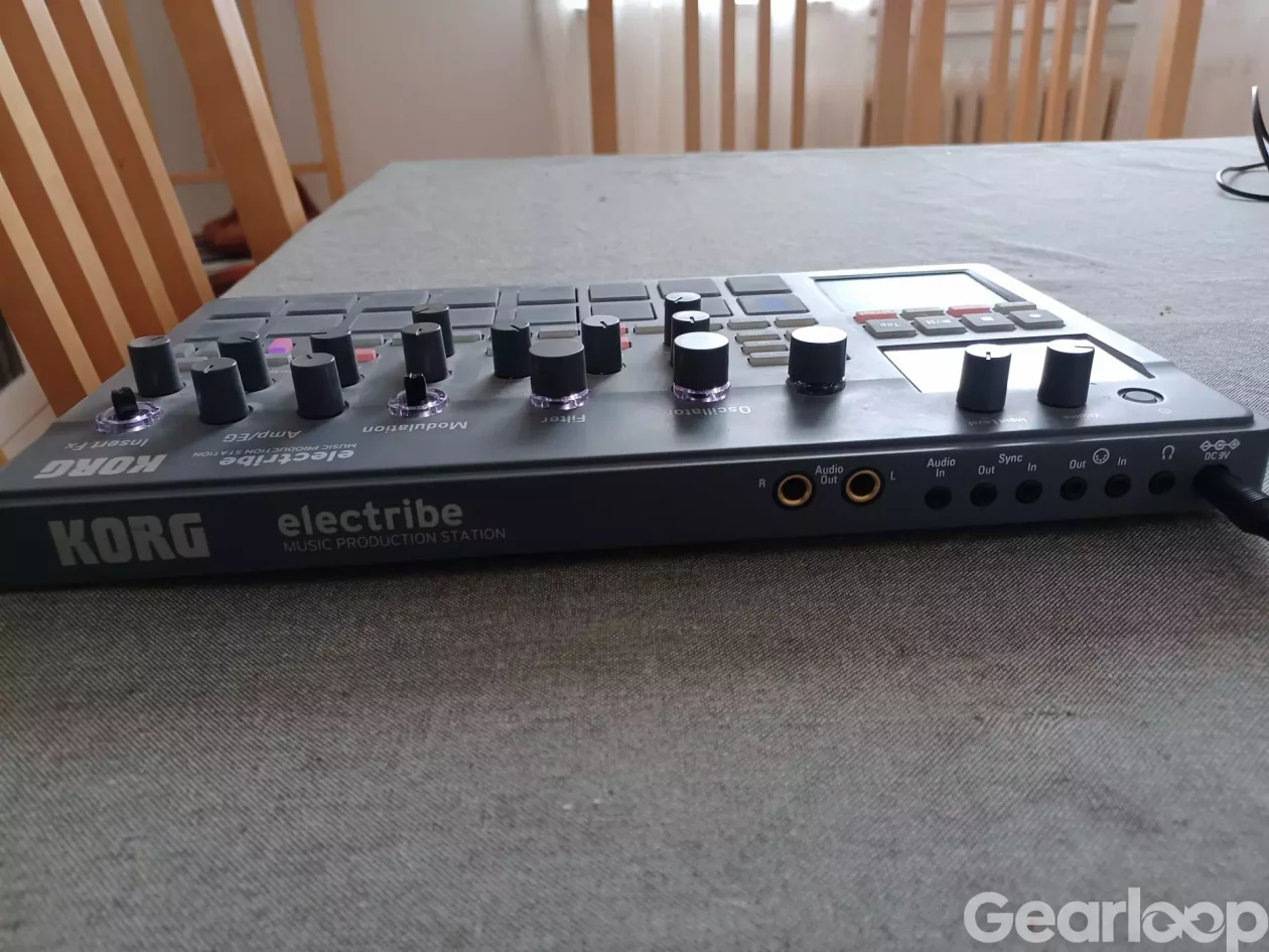 Korg Electribe groovebox synth grå - bild 2