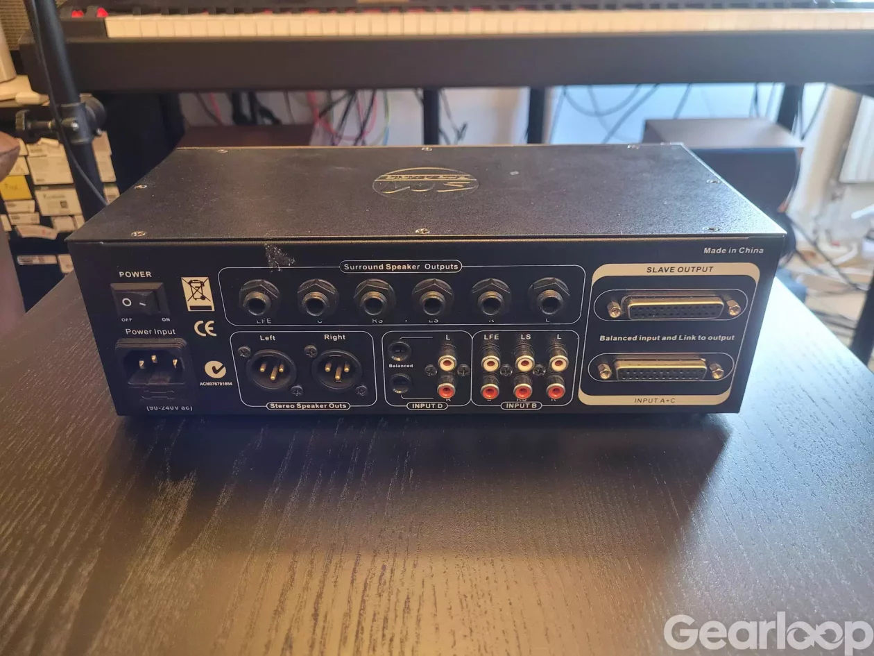 SM Pro Audio M-Patch 5.1 Passive Surround Monitor Controller - bild 2