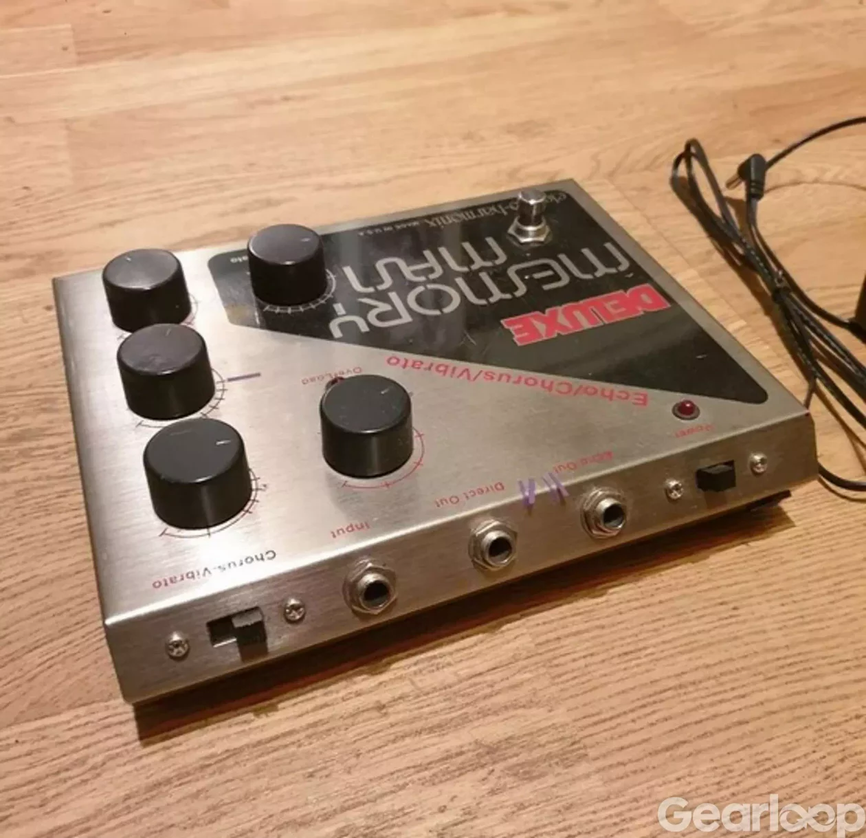 Electro-Harmonix Deluxe Memory Man Vintage Effektpedal - bild 2