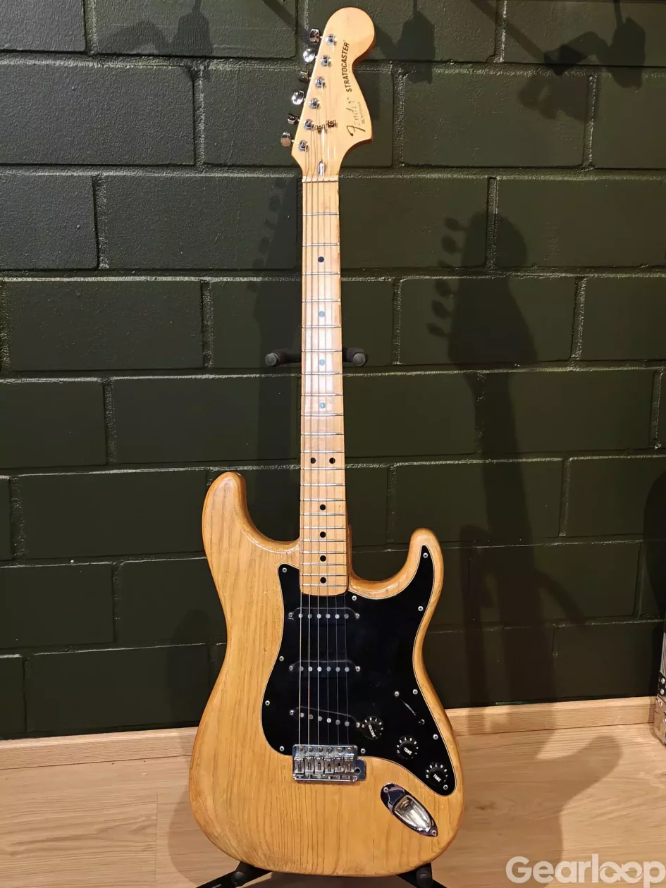 Fender Stratocaster, Maple Fretboard 1979 - Natural Ash - bild 2