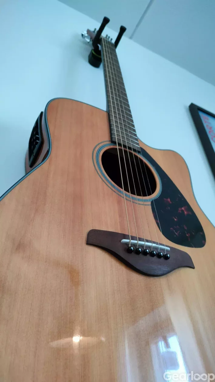 Yamaha FGX800C akustisk gitarr - bild 2
