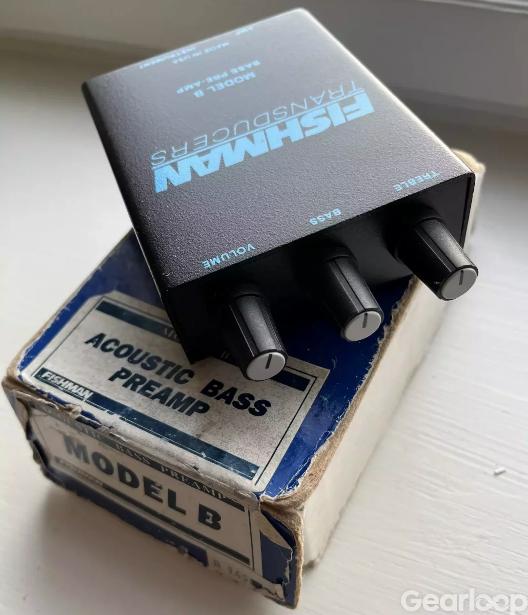 Fishman BP-100 kontrabasmikrofon/Model B Bass Preamp - bild 2