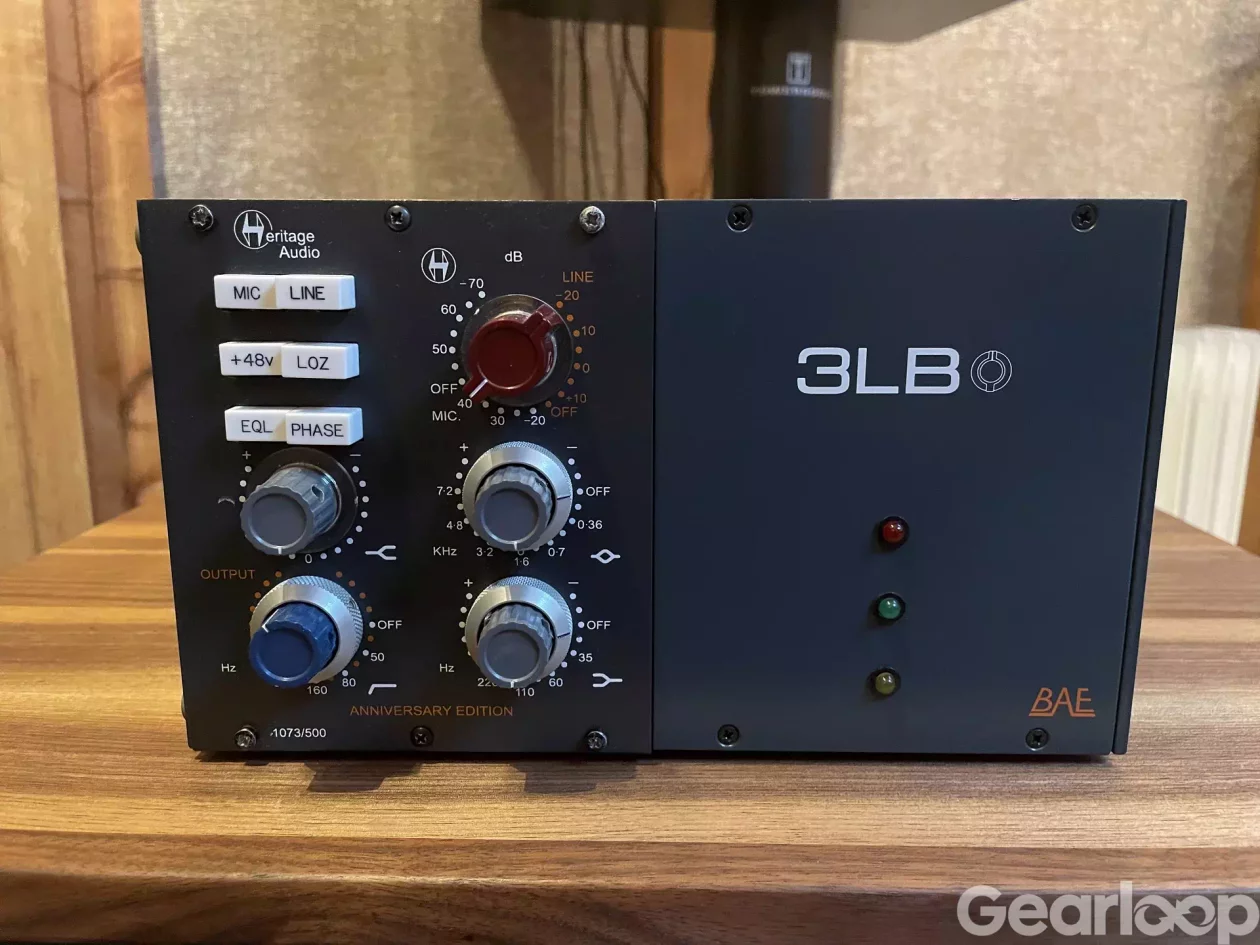 Heritage Audio 1073/500 Anniversary Edition Mic Pre & EQ - bild 2