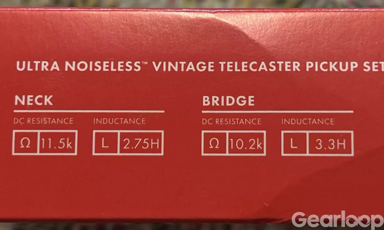 fender ultra noiseless tele pickups - bild 5