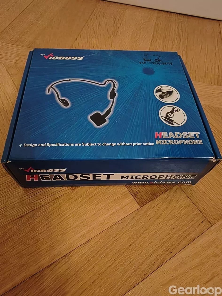 Vicboss M200B Wireless Headset Microphone – Excellent - bild 2