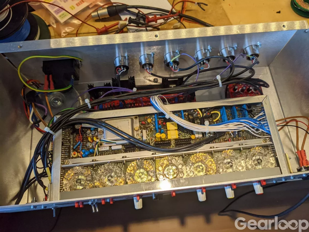 Studer 089 stereokanalstripp preamps + EQ - bild 3