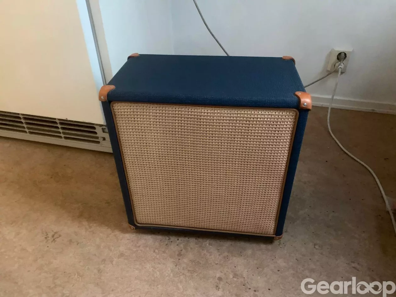 Blå högtalarlåda med 1st 12-element - bild 2