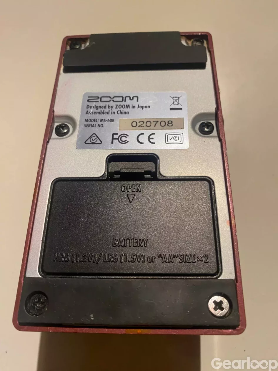 ZOOM MULTISTOMP MS-60B, 1 PEDAL, 58 FANTASTISKA BASEFFEKTER ! FI - bild 2