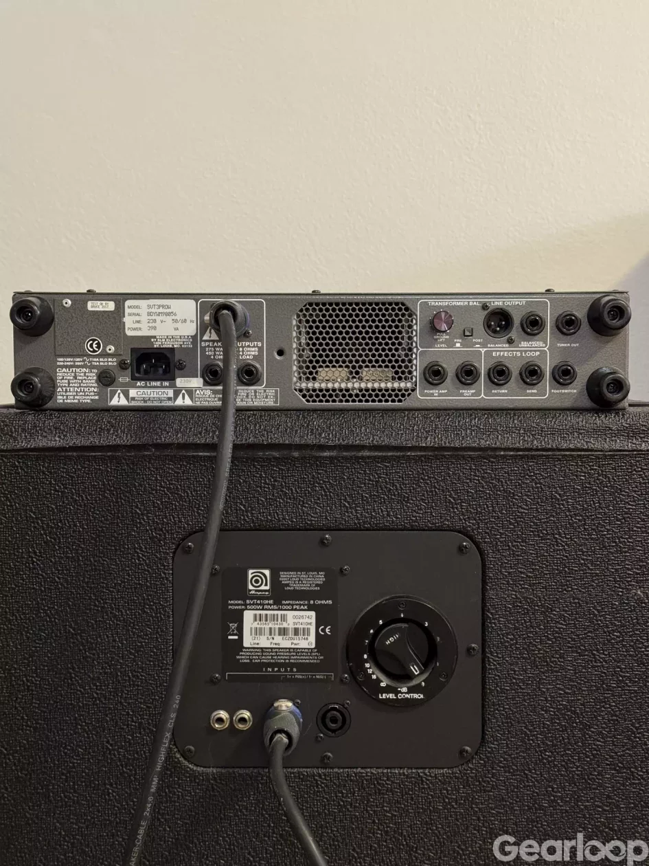 Ampeg SVT-3 PRO (USA) + SVT410HE - bild 2
