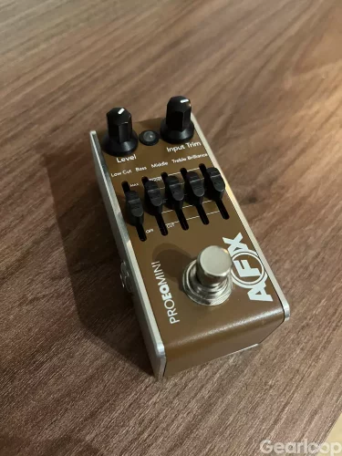 Fishman AFX Pro EQ mini, eq pedal för akustisk gitarr