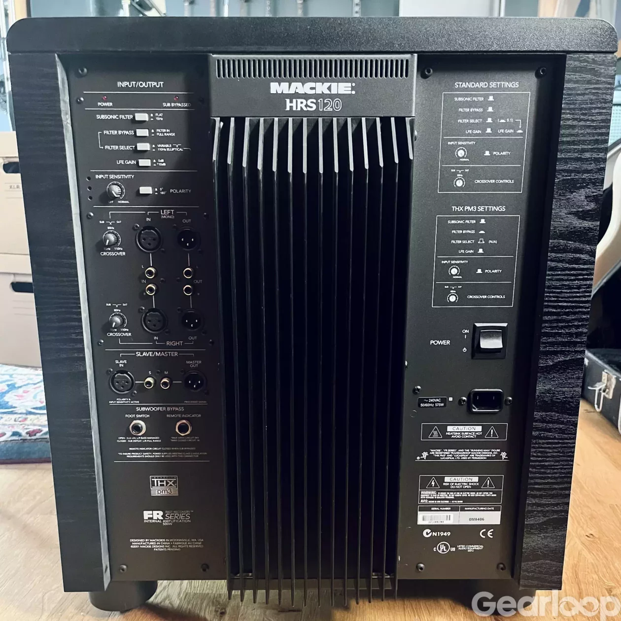 Mackie HRS120 aktiv subwoofer - bild 2