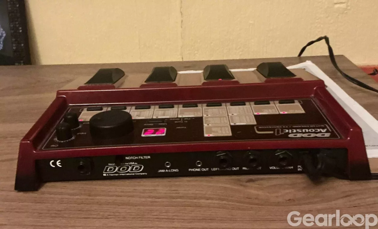 DOD Acoustic 1 - Guitar Preamp / FX Processor - bild 2