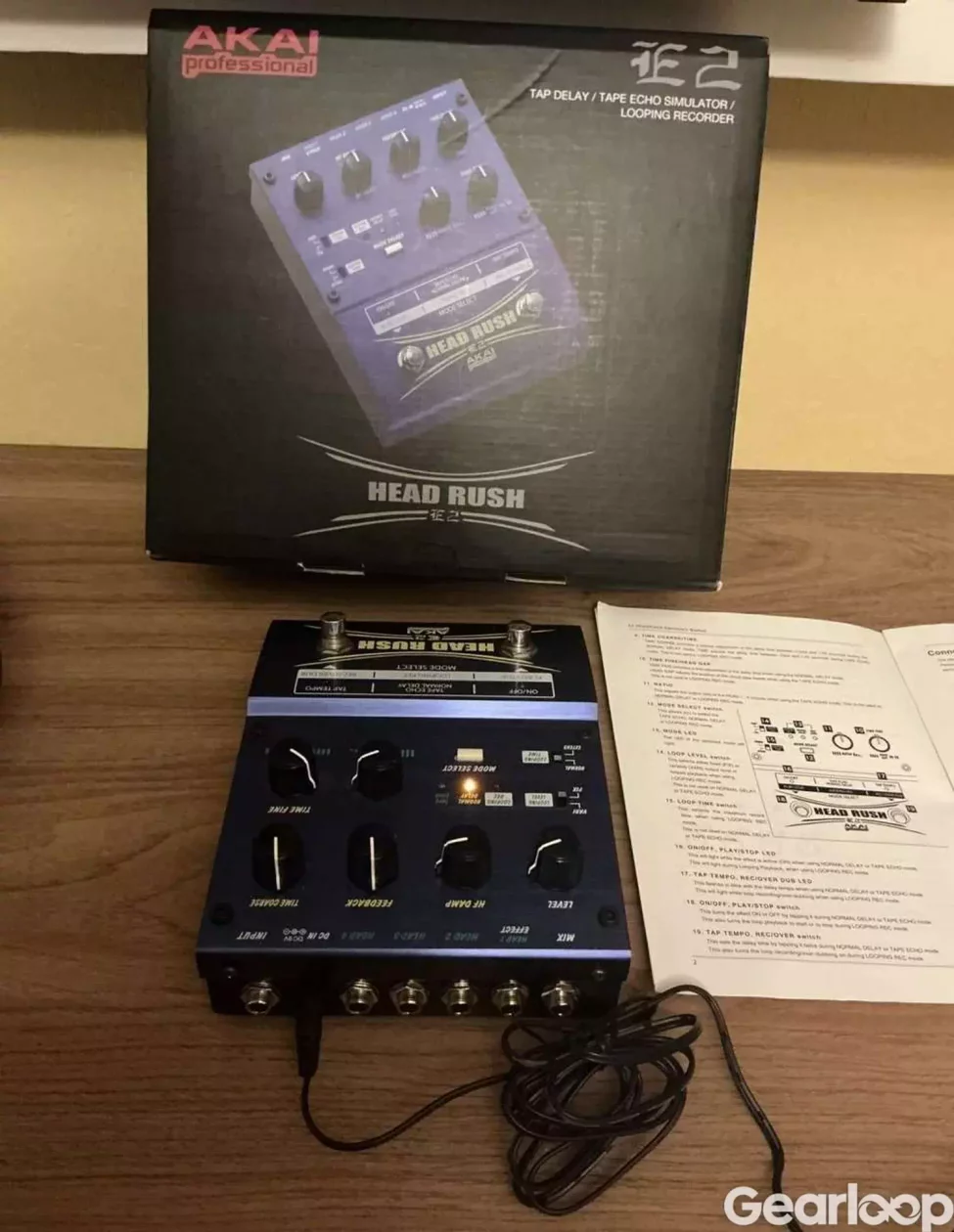 Akai Headrush E2 - Delay, Tape Echo & Looper - bild 2