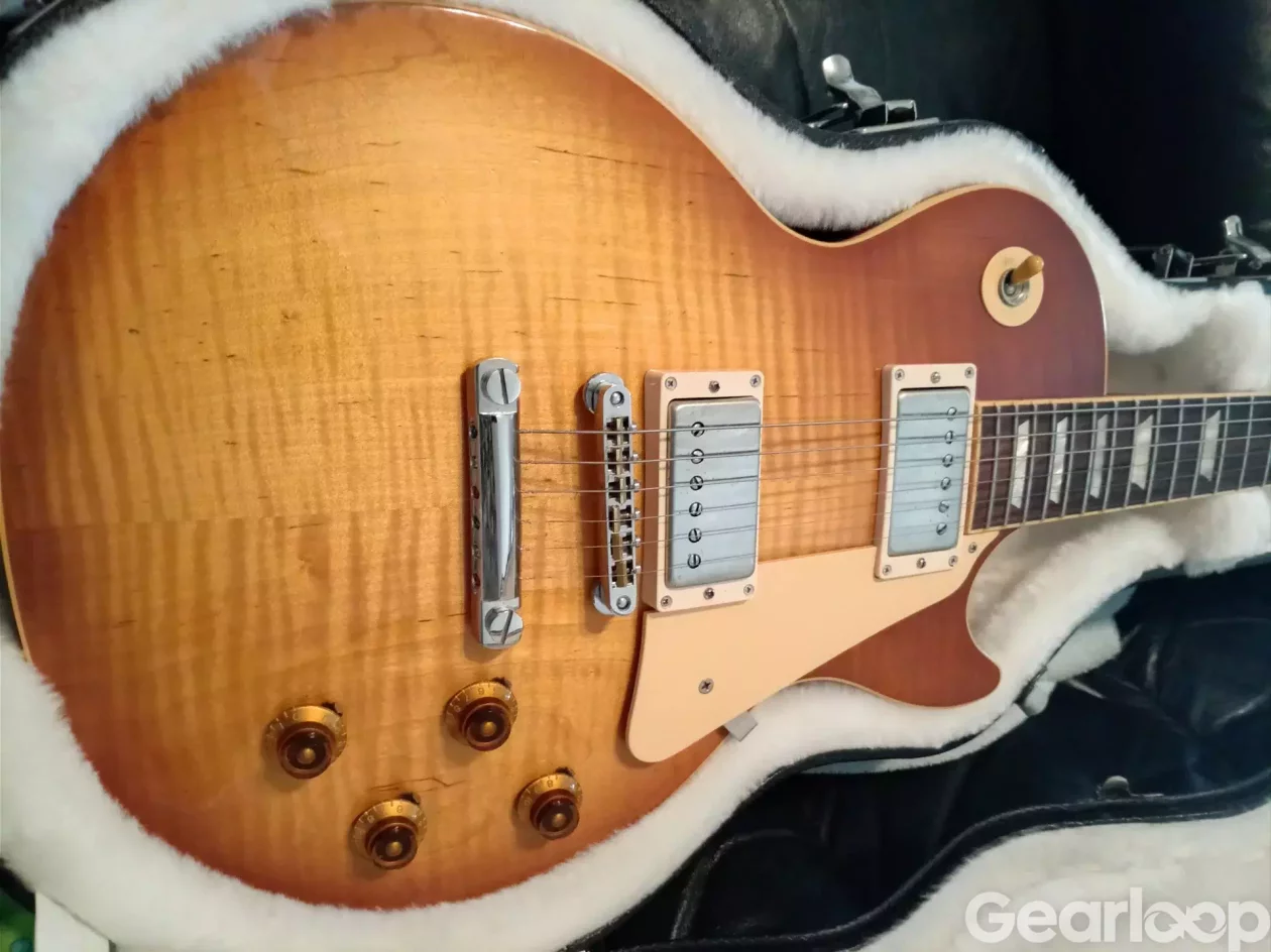 Gibson Les Paul Standard 2008 HoneyBurst - bild 2