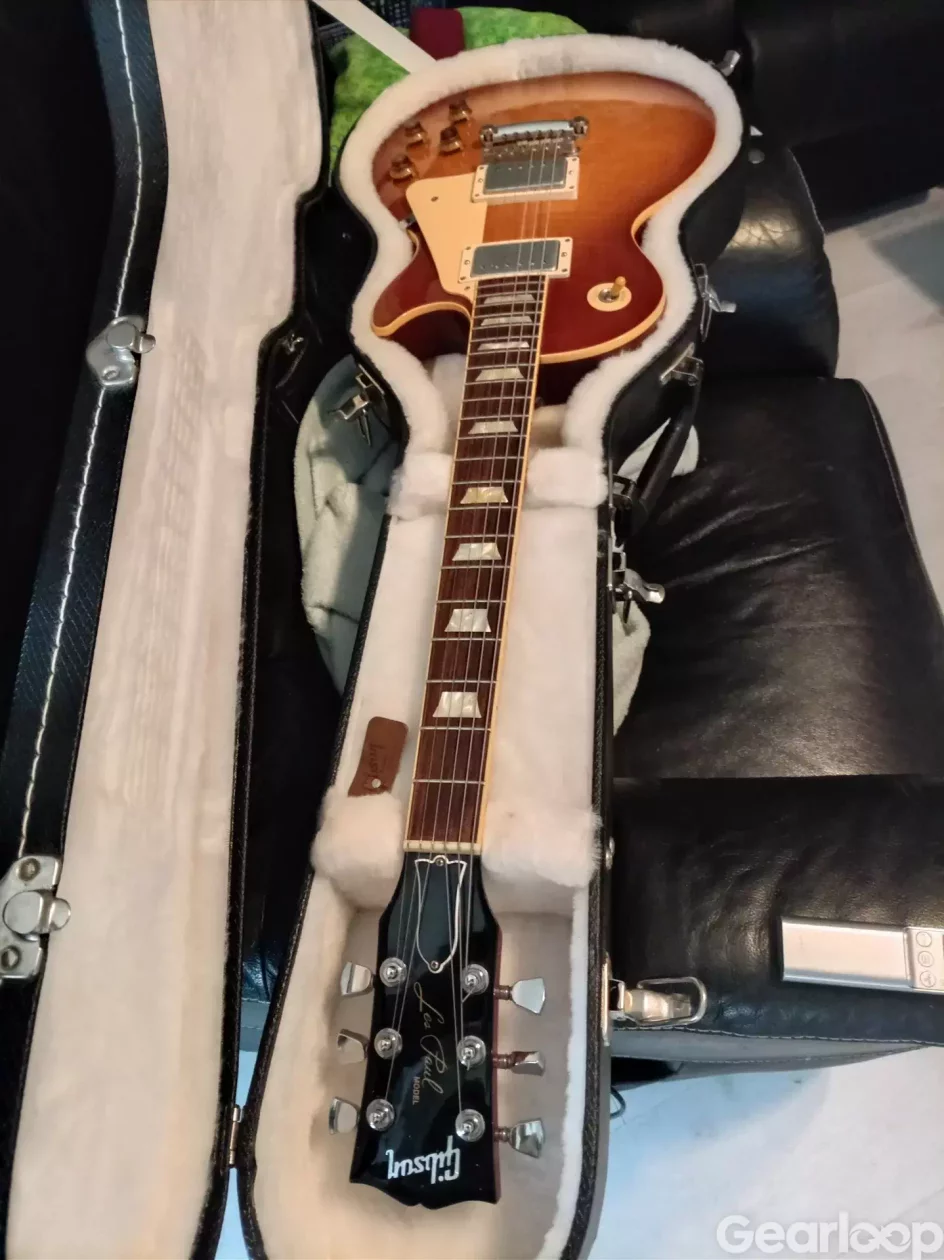 Gibson Les Paul Standard 2008 HoneyBurst - bild 3