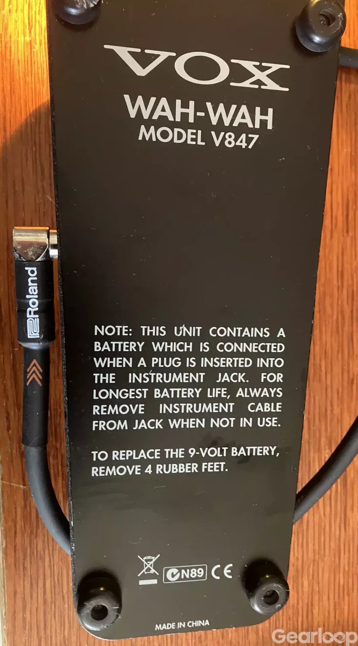Vox Wah-Wah modell V847 - bild 2