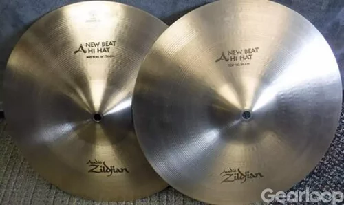A Zildjian New Beat Hi Hats 14